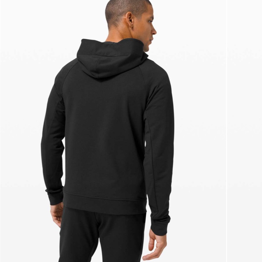 Lululemon city sweat full zip hoodie black size large - Picture 2 of 8